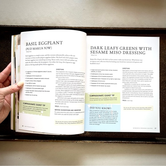 BOOK • “The Vegan Table” Cookbook • - Picture 4 of 10